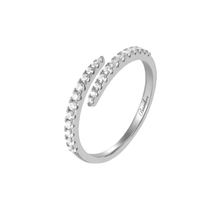 Load image into Gallery viewer, 0.2Ct Double Row Diamond Ring