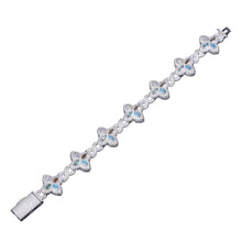 Load image into Gallery viewer, Four Leaf Clover S925 Moissanite Bracelet