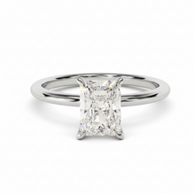 Load image into Gallery viewer, טבעת אירוסין יהלום מעבדה בצורת רדיאן 1.5 קראט - זהב 14K