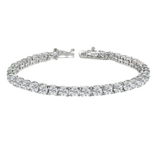 Load image into Gallery viewer, 11CT Round Lab Grown Diamond Tennis Bracelet