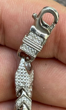 Load image into Gallery viewer, 6mm S925 Moissanite Franco Chain
