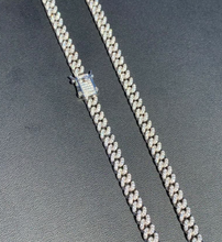 Load image into Gallery viewer, 6mm S925 Moissanite Miami Cuban Chain
