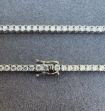 Load image into Gallery viewer, 3mm S925 Round Moissanite Tennis Chain
