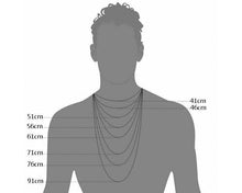 Load image into Gallery viewer, שרשרת סופר רולו S925 מויסניט 12 מ"מ