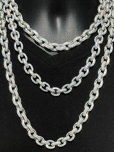 Load image into Gallery viewer, שרשרת סופר רולו S925 מויסניט 12 מ"מ