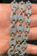 Load image into Gallery viewer, S925 Moissanite Puffed Mariner Link Chain
