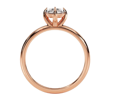 Load image into Gallery viewer, טבעת אירוסין יהלום מעבדה בצורת מרקיזה 1.5 קראט - זהב 14K