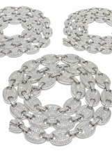 Load image into Gallery viewer, שרשרת מארינר משובצת S925 Moissanite