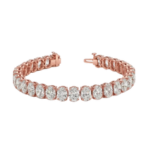 Load image into Gallery viewer, 11ct Oval Cut Lab Grown Diamond Tennis Bracelet