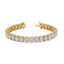 Load image into Gallery viewer, 11ct Oval Cut Lab Grown Diamond Tennis Bracelet