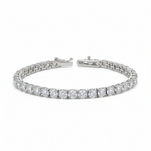 Load image into Gallery viewer, 11CT Round Lab Grown Diamond Tennis Bracelet