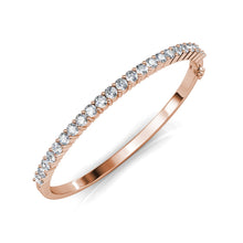 Load image into Gallery viewer, 3mm Hard Bangle S925 Moissanite Bracelet
