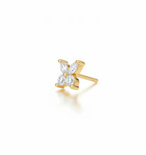 Load image into Gallery viewer, Butterfly Stud Lab Grown Diamond Earrings

