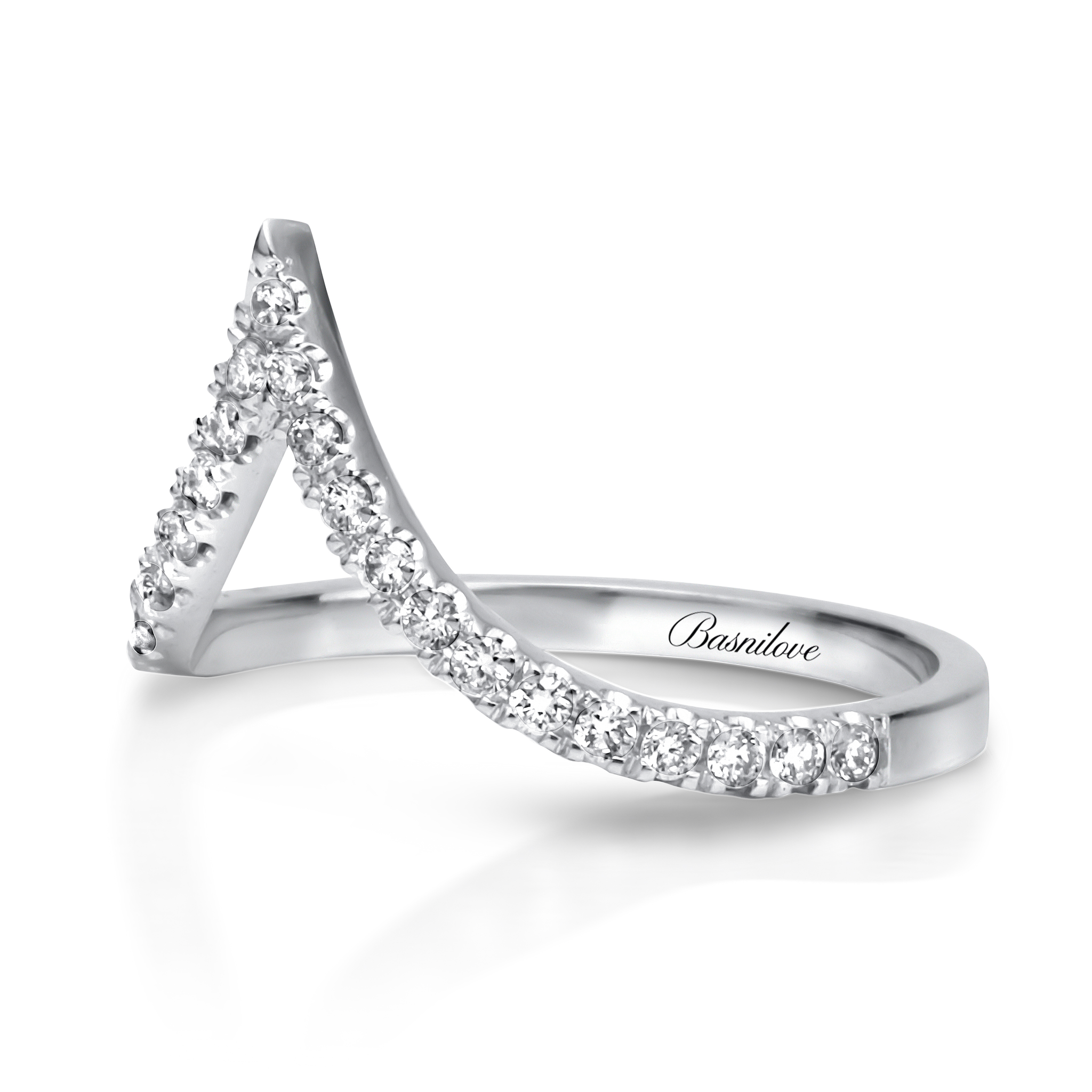 Diamond Shape リング Light Pink And White Diamond Ring, 0.51 Ct. (3.04 Ct. TW