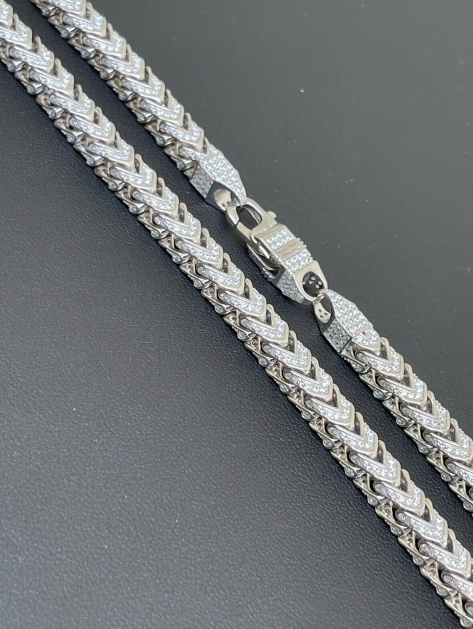 日本未入荷☆KING ICE☆6MM FRANCO CHAIN 5mm Franco Chain | Hip Hop Jewelry | King Ice