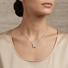 Load image into Gallery viewer, Butterfly Lab Grown Diamond Solitaire Floating Necklace
