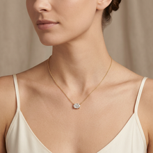 Load image into Gallery viewer, 1 CT Oval Lab Grown Diamond Solitaire Floating Necklace
