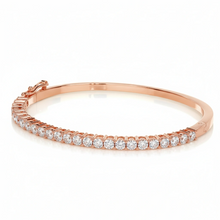 Load image into Gallery viewer, 3CT Round Lab Grown Diamond Bangle Bracelet
