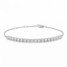 Load image into Gallery viewer, 1CT Round Diamond Half Tennis Bracelet
