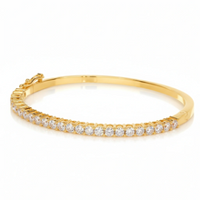 Load image into Gallery viewer, 3CT Round Lab Grown Diamond Bangle Bracelet
