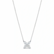 Load image into Gallery viewer, Butterfly Lab Grown Diamond Solitaire Floating Necklace
