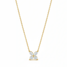 Load image into Gallery viewer, Butterfly Lab Grown Diamond Solitaire Floating Necklace
